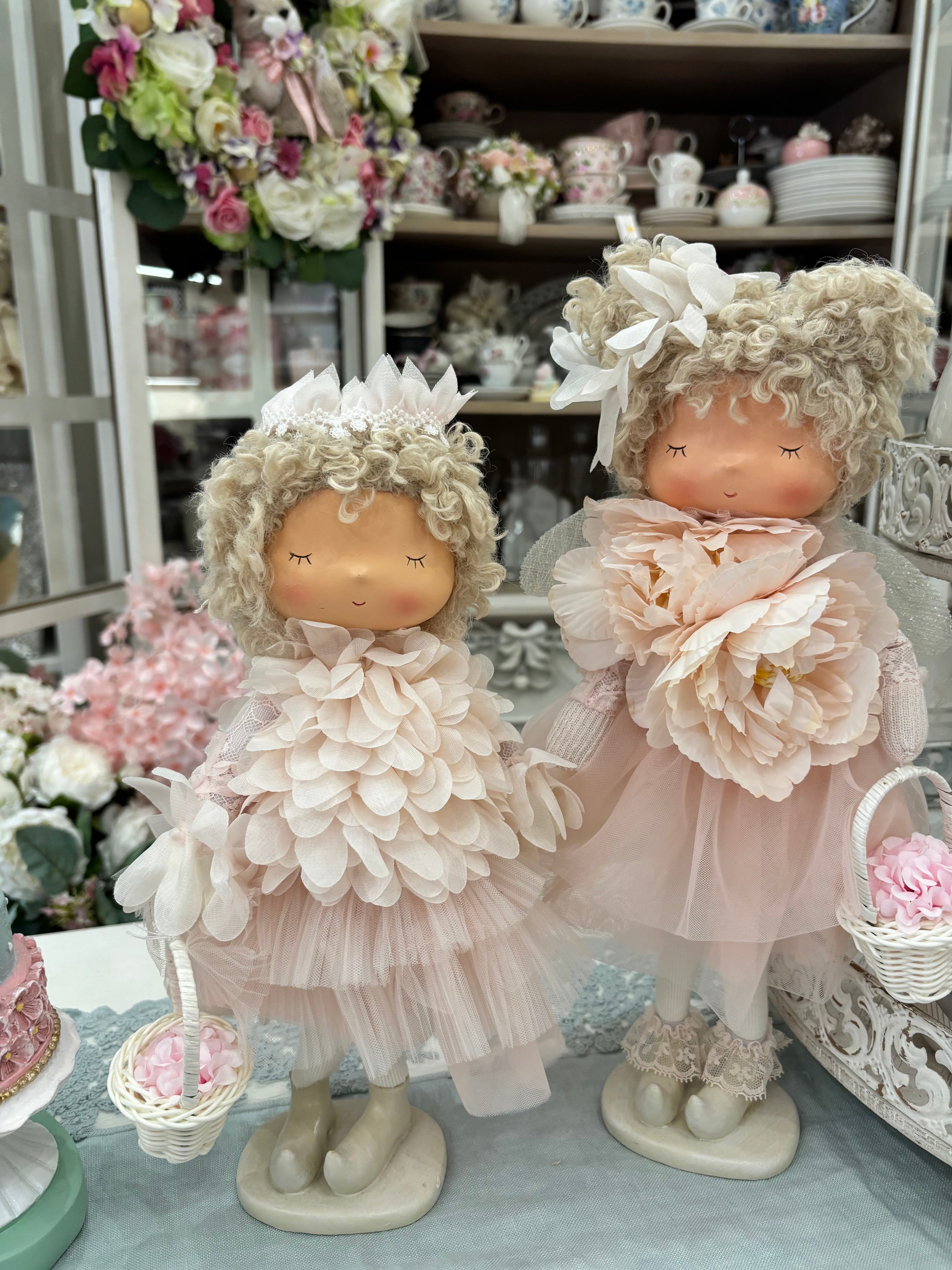Nuvole di Stoffa bambola con abito in tulle collezione Fiorira'