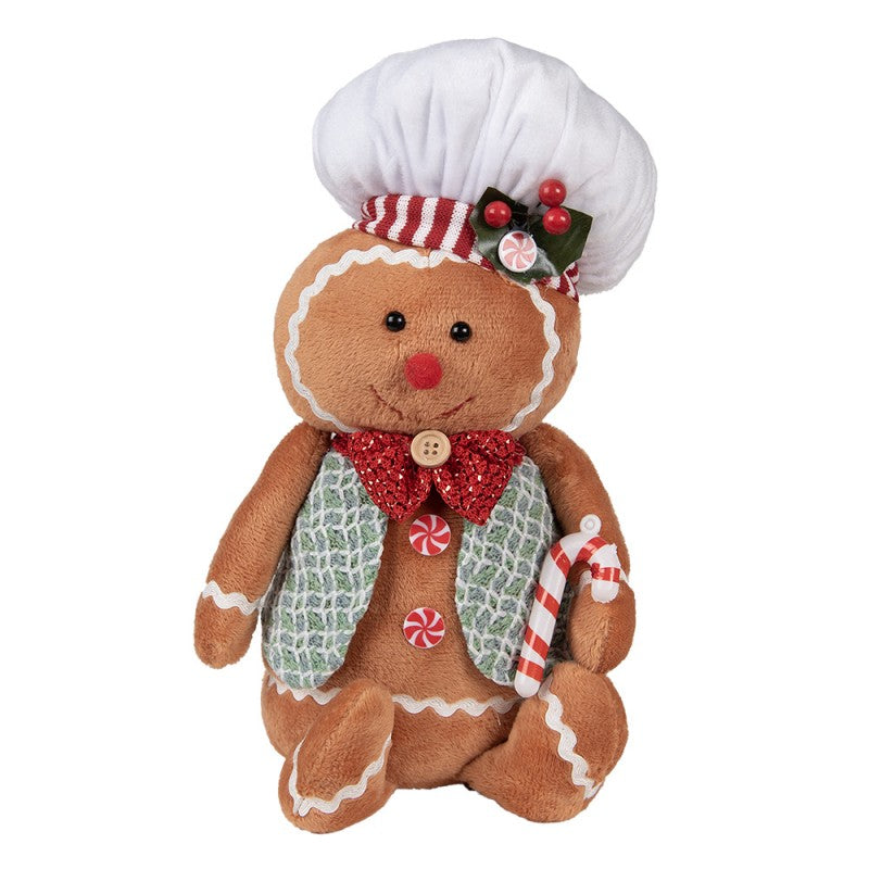 CLAYRE & EEF PUPAZZO BISCOTTINO PAN DI ZENZERO