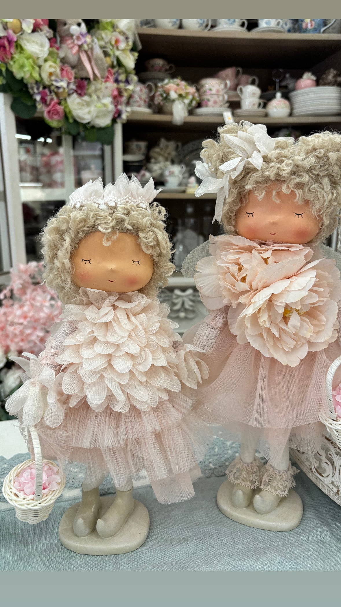 Nuvole di Stoffa bambola con abito in tulle collezione Fiorira'