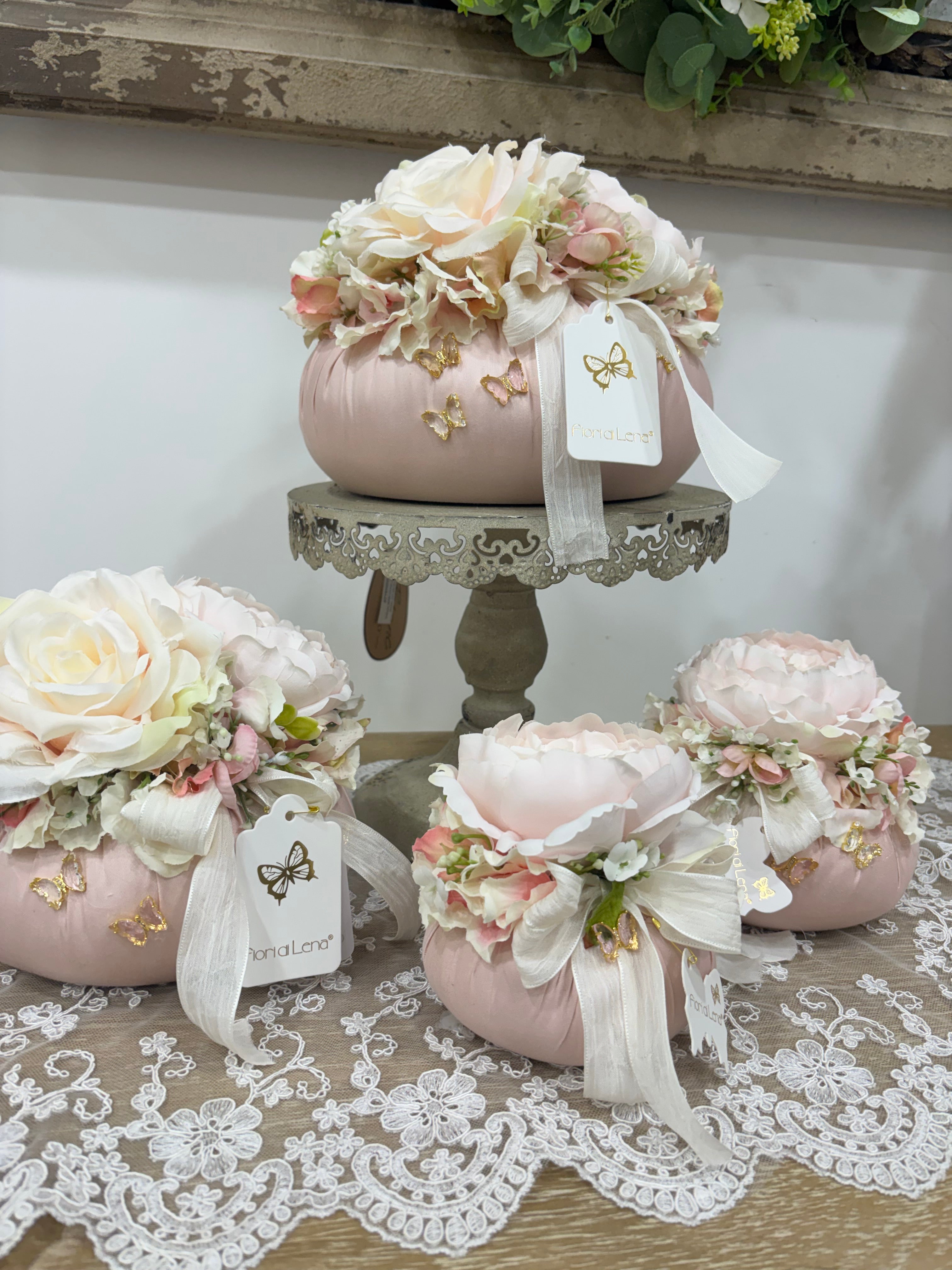 Fiori di lena Pouf profumato nuova collezione primavera 2026 Cipria