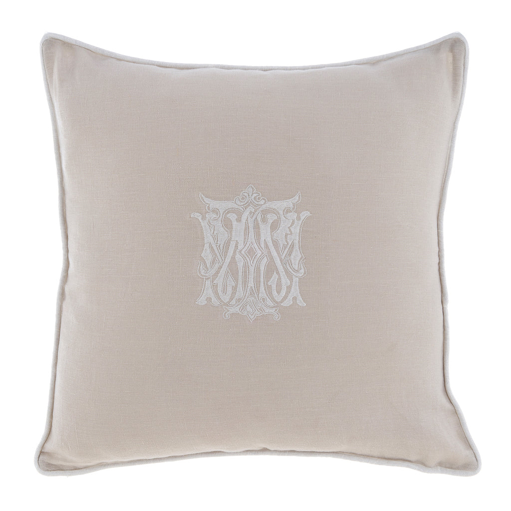 Blanc Mariclo' Cuscino in lino Collezione Bed and Breakfast