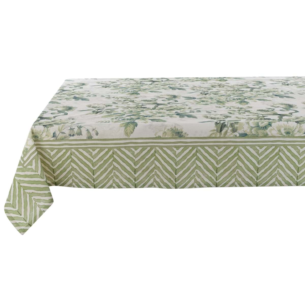 Blanc Mariclò Tovaglia cerata collezione L'Erborista mis 150 x 280 cm