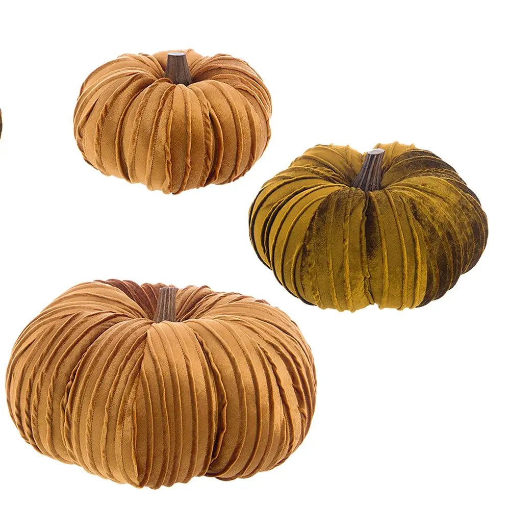 Blanc Mariclo decorazione zucca in velluto con varianti