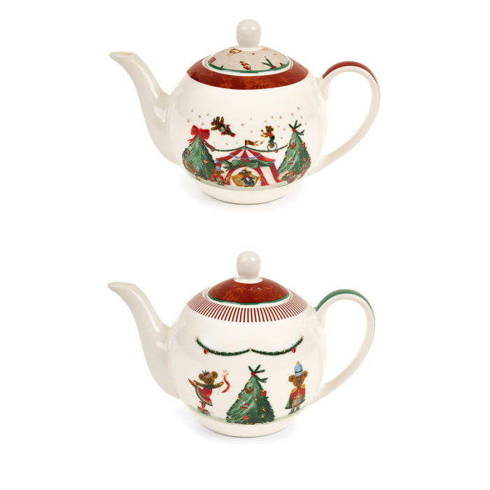 Nuvole di Stoffa Teiera in porcellana con gift box collezione Bear Wonderland con varianti