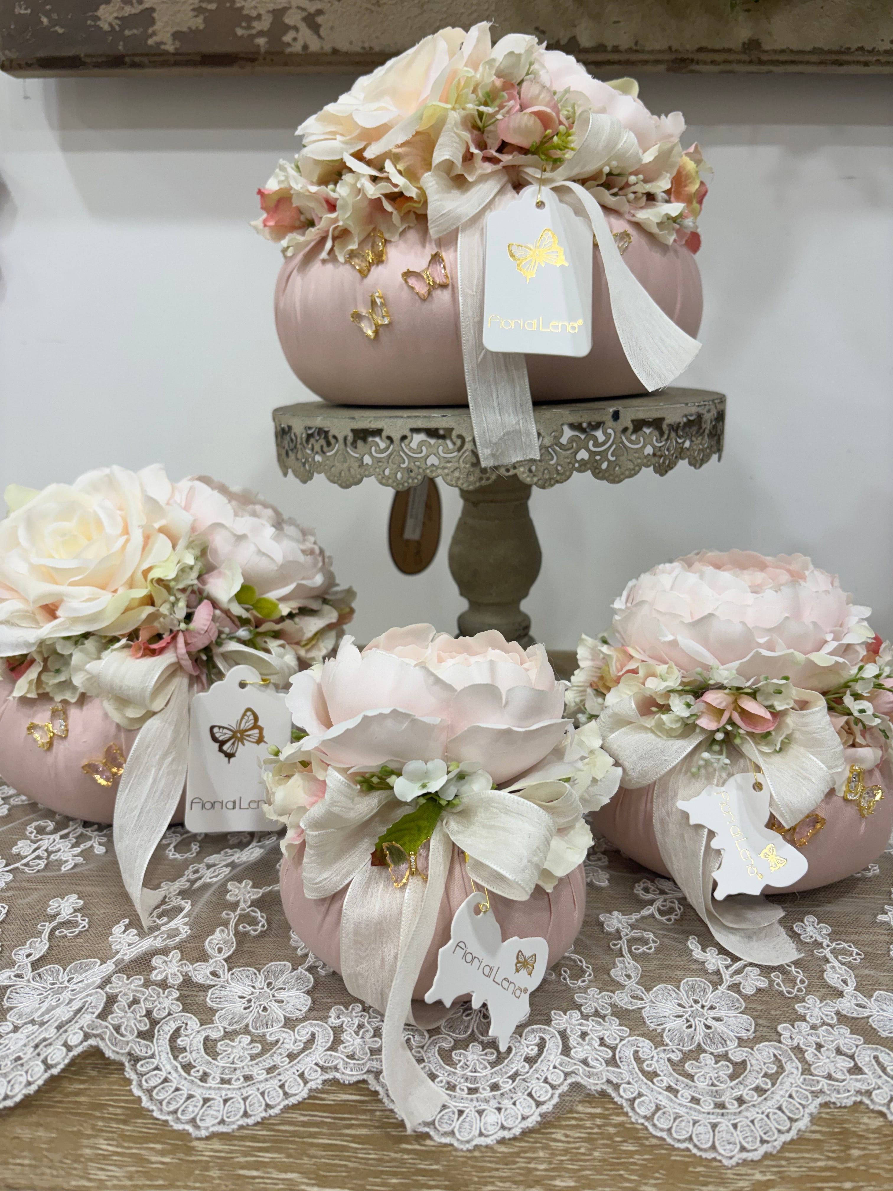 Fiori di lena Pouf profumato nuova collezione primavera 2026 Cipria