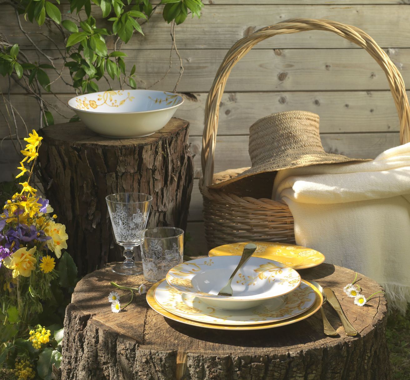 WEISSESTAL SET DI 6 CALICI VINO COLLEZIONE NIZZA GARDEN