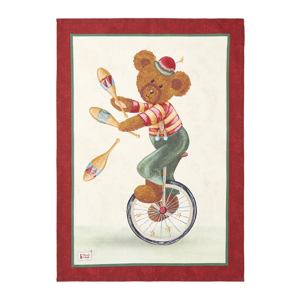NUVOLE DI STOFFA CANOVACCIO COLLEZIONE BEAR WONDERLAND CON VARIANTI
