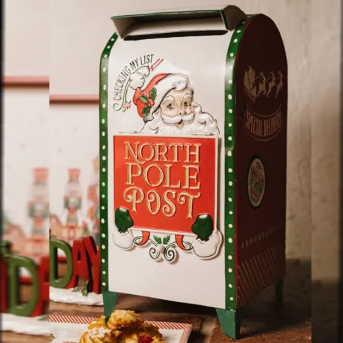 Nuvole di Stoffa Porta Posta in Metallo Collezione Christmas Carol