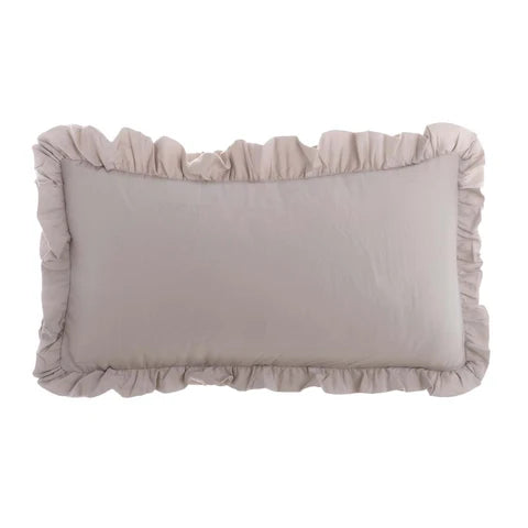 Blanc Mariclo' set di 2 copriguanciali collezione Acquarello variante beige