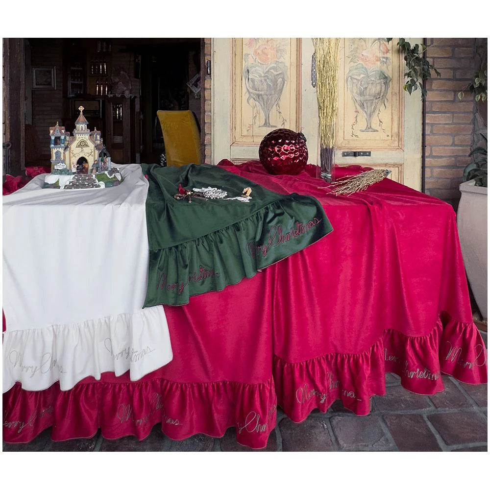 L'ATELIER 17 RUNNER IN VELLUTO COLLEZIONE HOLIDAYS