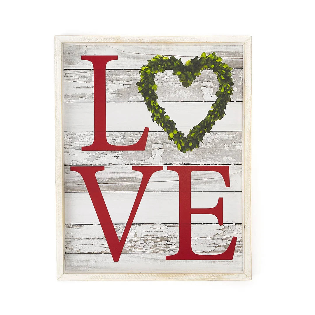 NUVOLE DI STOFFA QUADRO LOVE