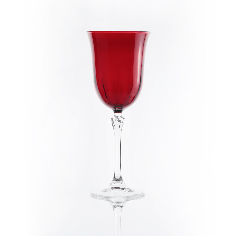 WEISSESTAL SET DI 6 CALICI ACQUA COLLEZIONE RUBINO