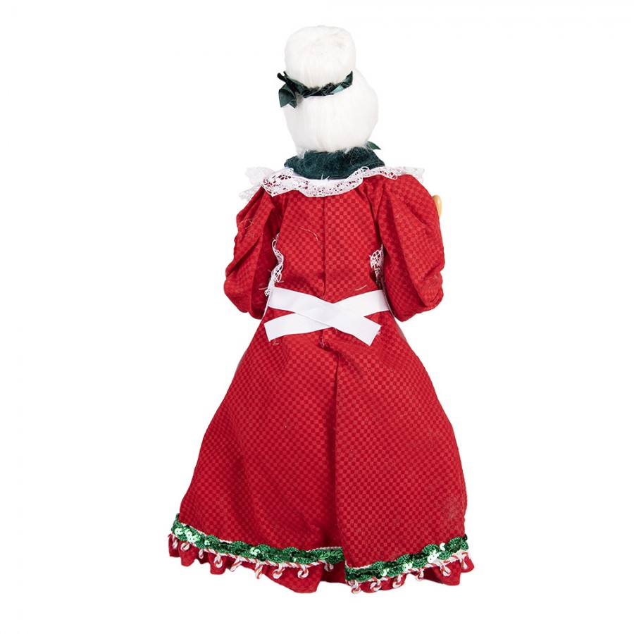 Clayre & eef decorazione Mamma Natale 45 cm