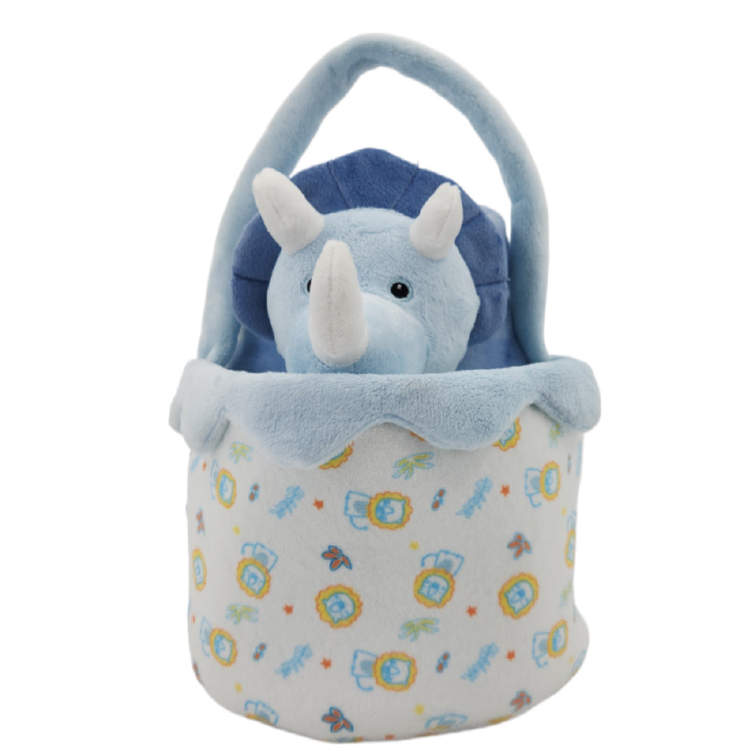 S&G idea regalo bimbi cestino con pupazzo e copertina