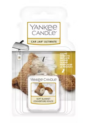 Yankee Candle car jar profumatore auto Soft Blanket