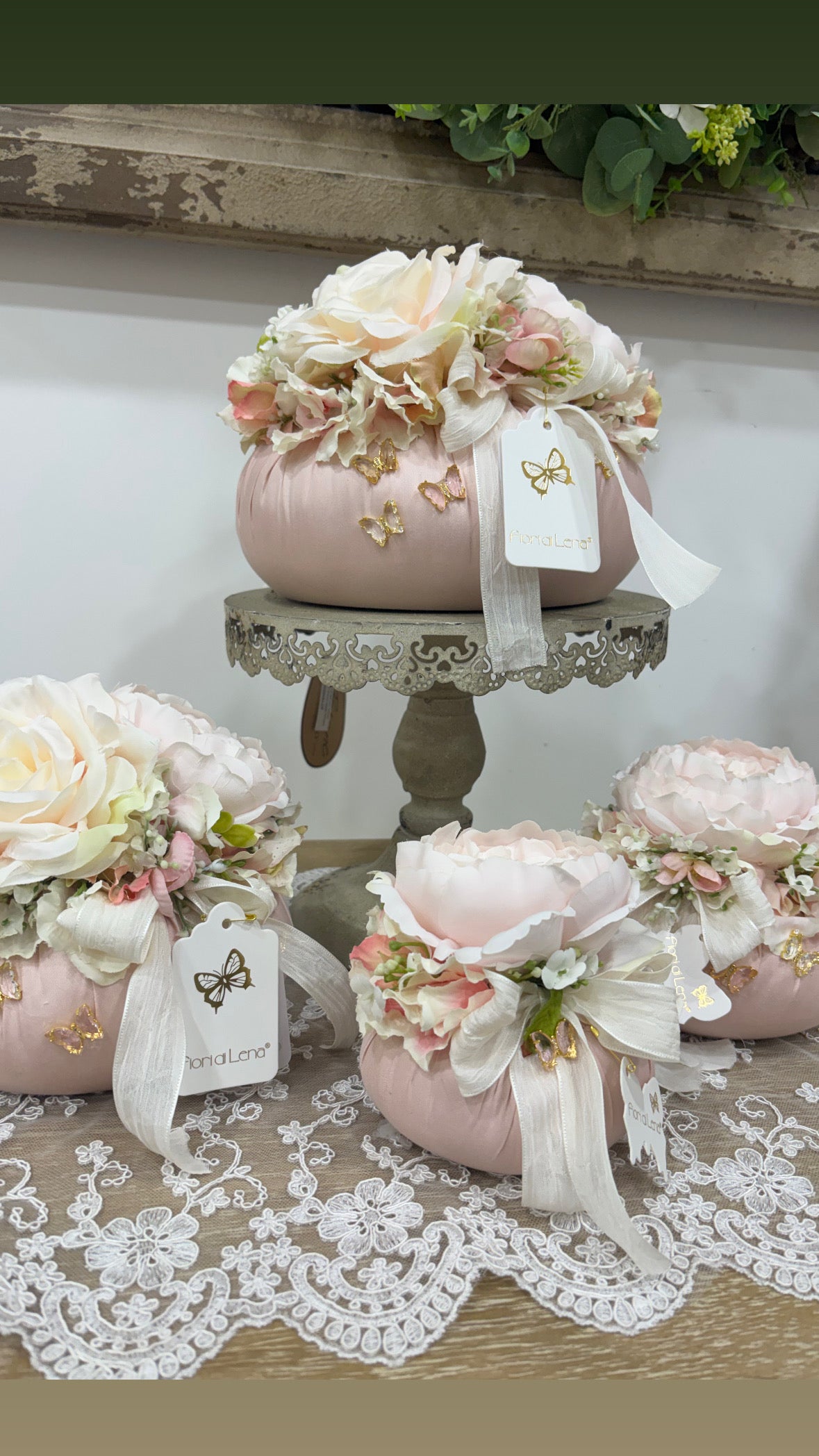 Fiori di lena Pouf profumato nuova collezione primavera 2026 Cipria