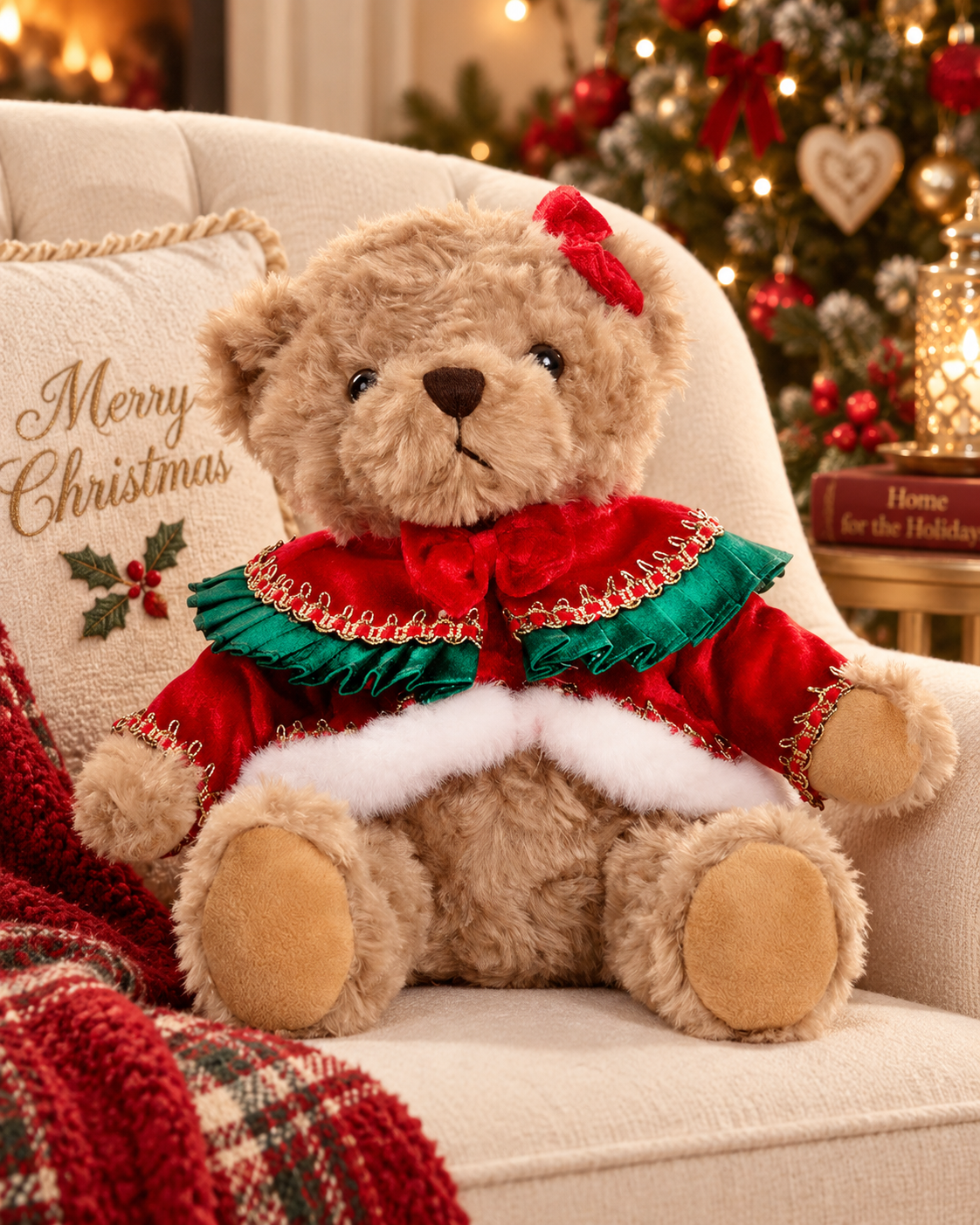 Goodwill orso peluche natalizio luxury