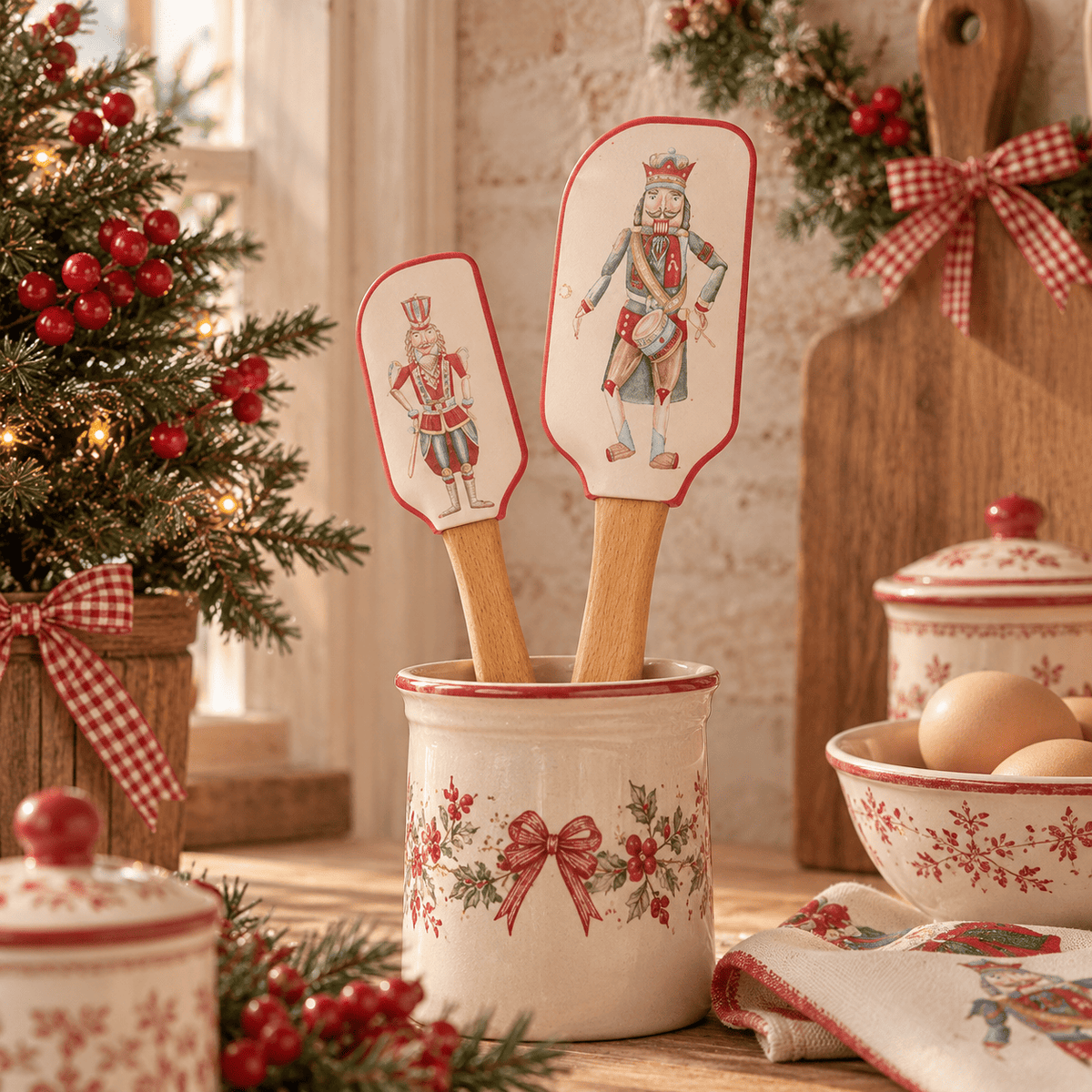 Nuvole di Stoffa Set di 2 spatole in sailicone collezione Vintage Toys