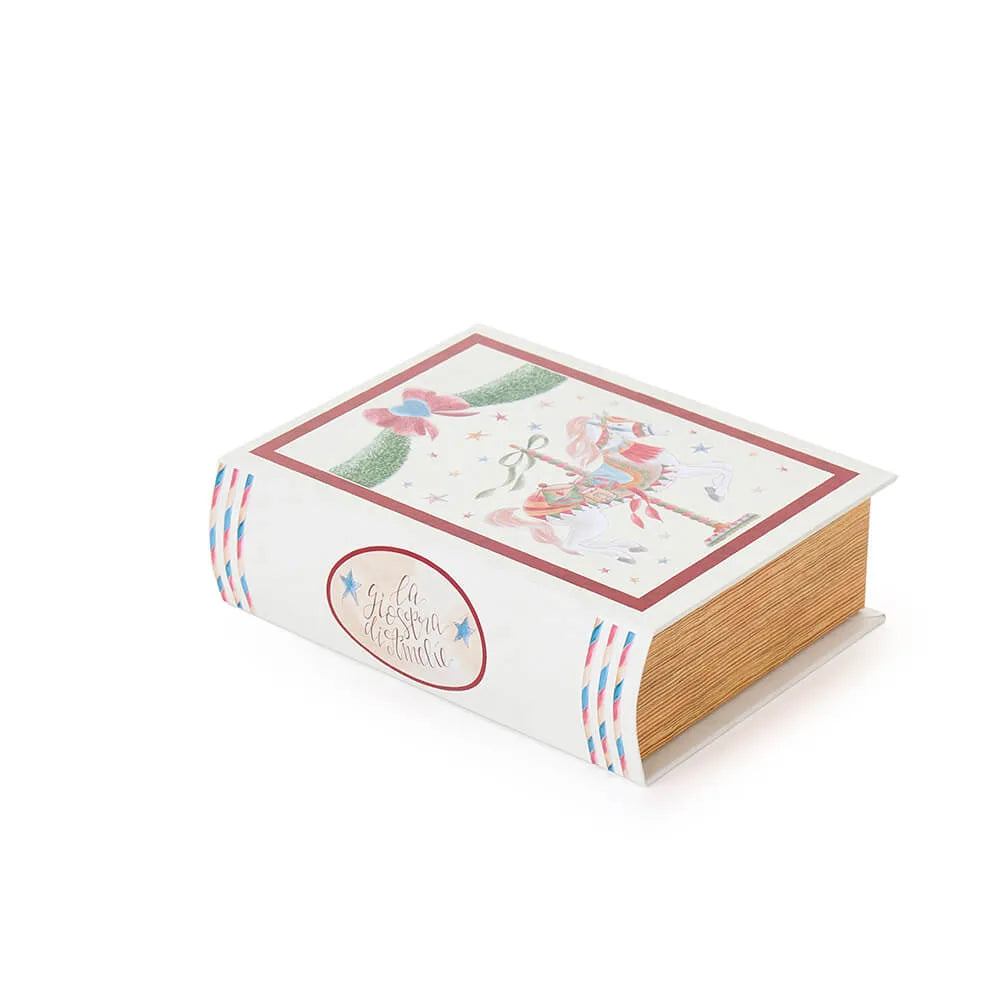 Nuvole di Stoffa Set di 2 Scatole Libro Collezione La Giostra di Amelie