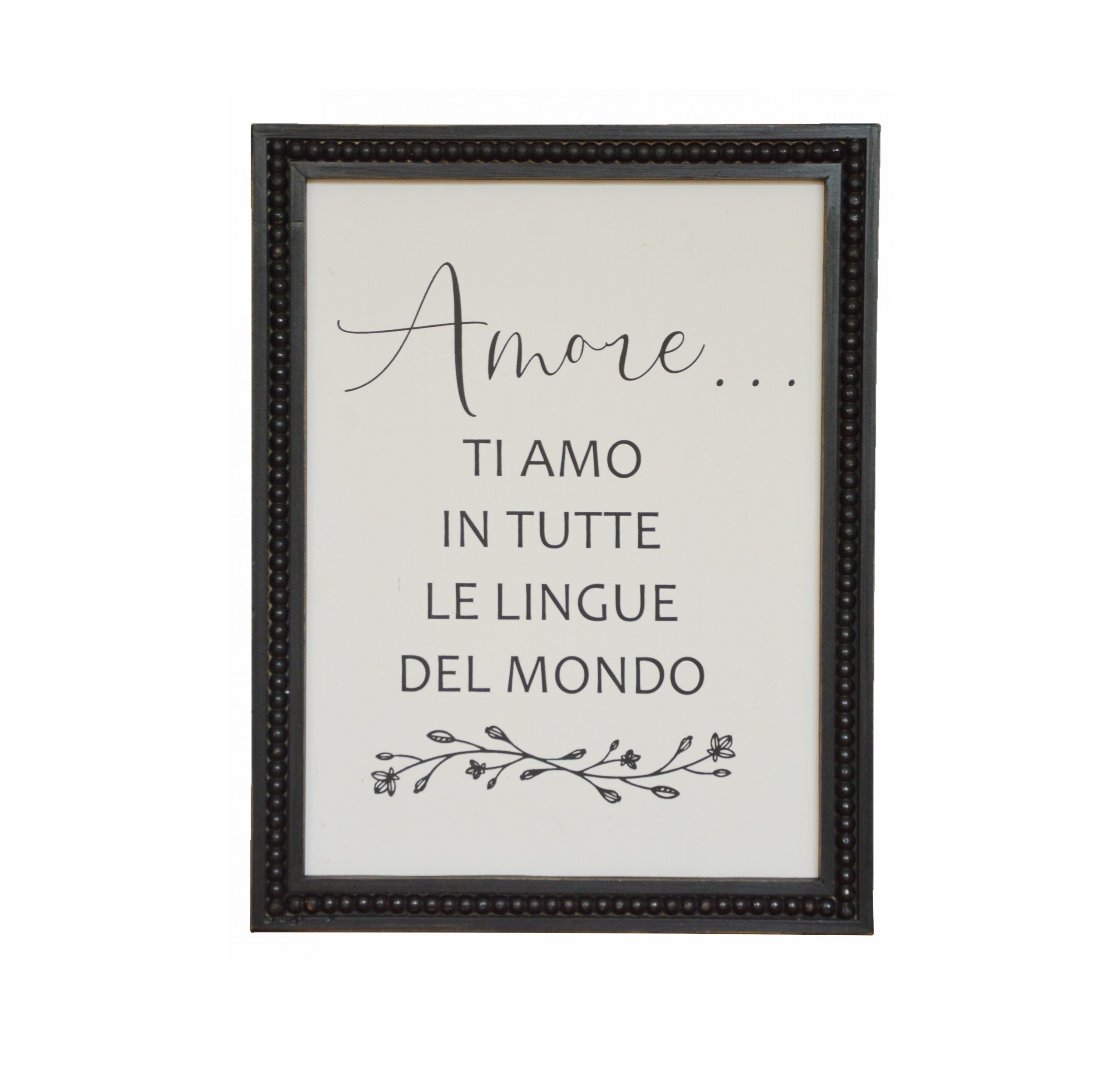 Ellegift quadro targa Amore ti amo...