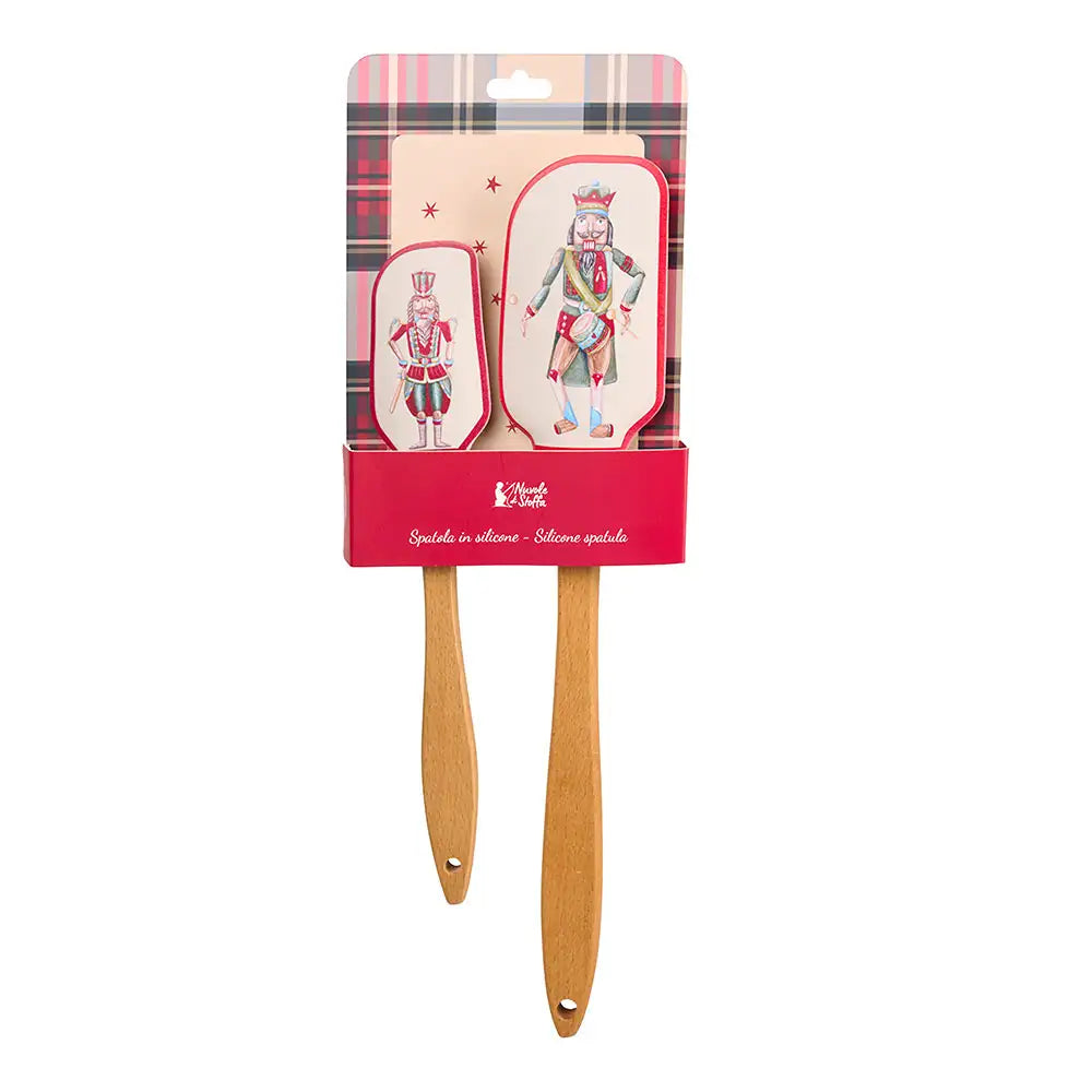 Nuvole di Stoffa Set di 2 spatole in sailicone collezione Vintage Toys