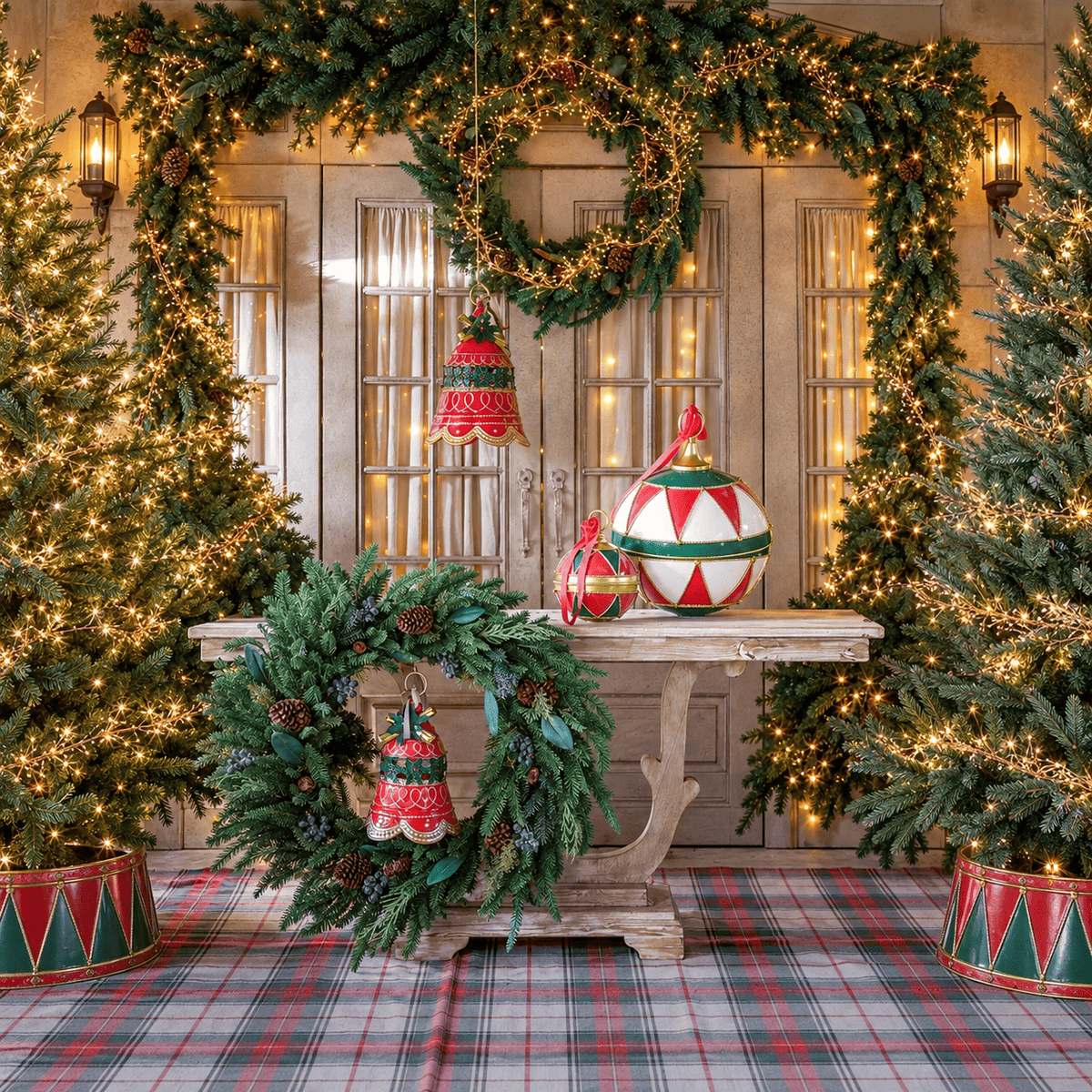Blanc Mariclo' decorazione in metallo da appendere collezione Decori sotto l'albero
