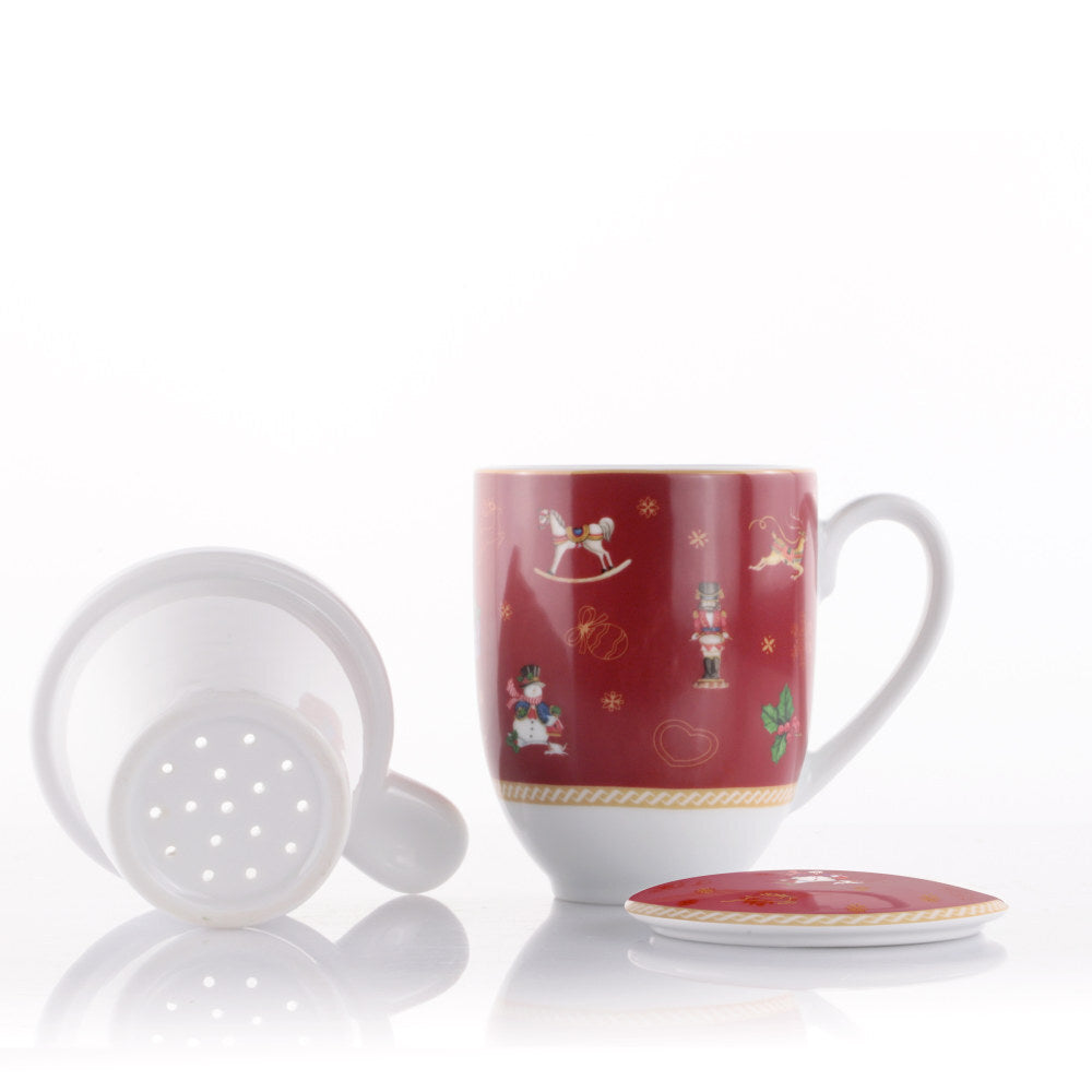 Weissestal tisaniera con filtro collezione Winter Gift