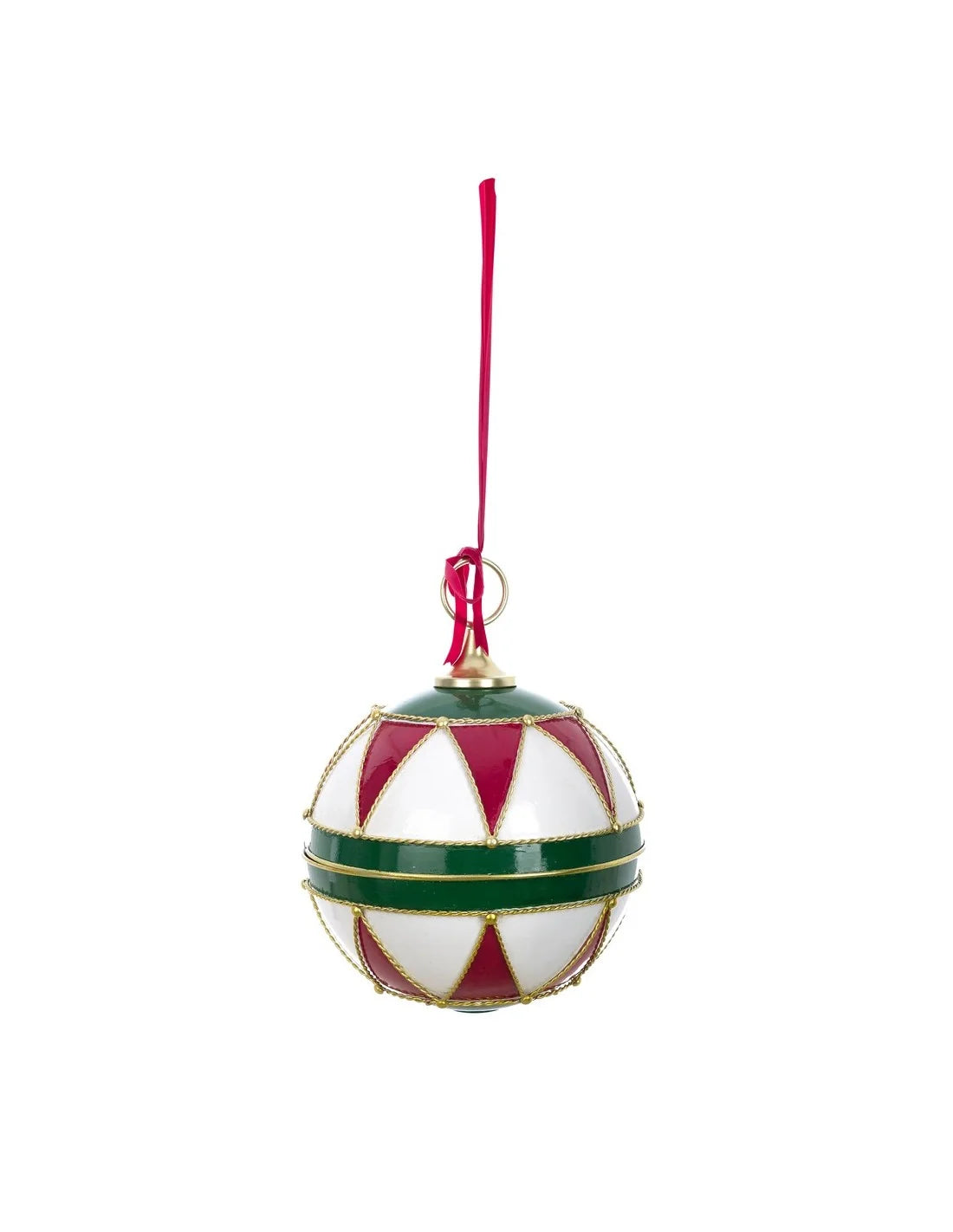 Blanc Mariclo' decorazione in metallo da appendere collezione Decori sotto l'albero