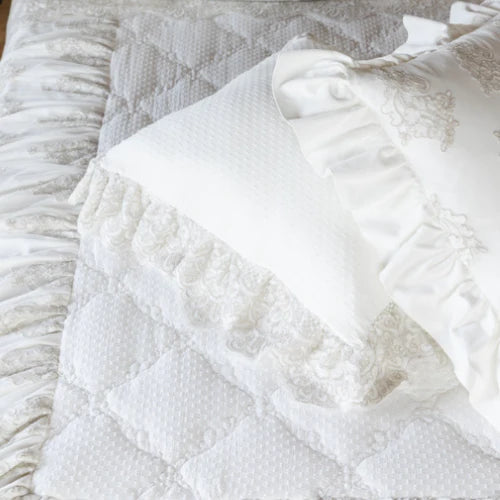 Chez moi Trapunta Pergola Petra in colette e velluto mis 270 x 270 cm