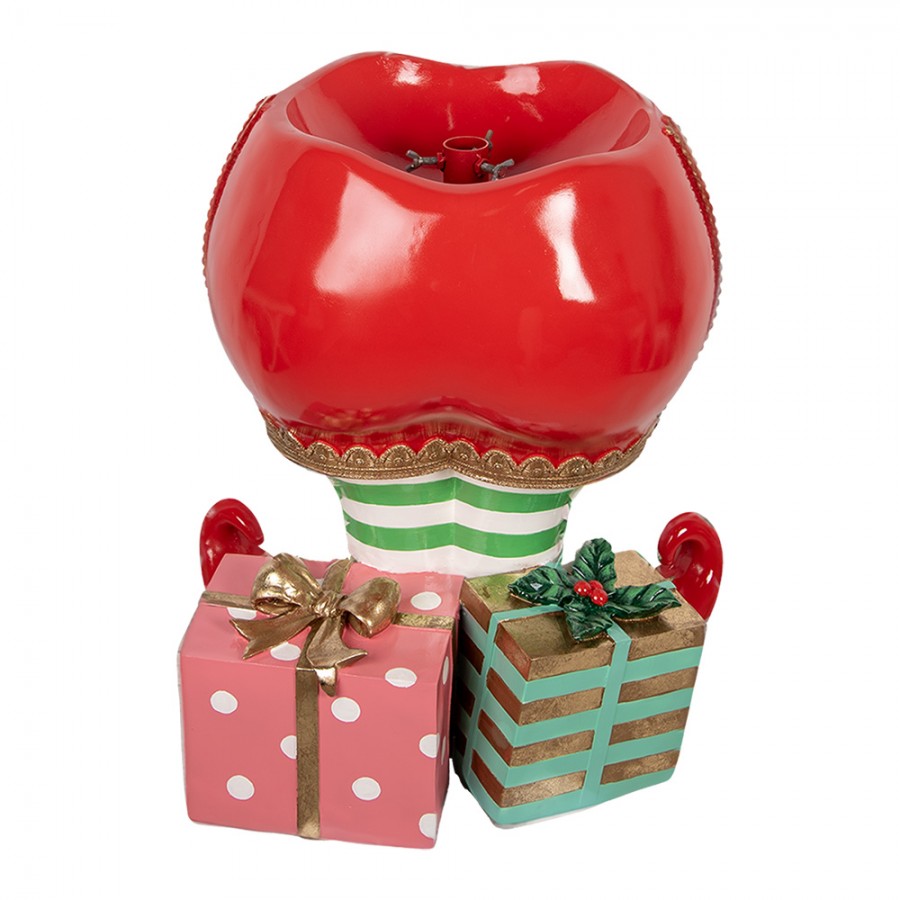 Clayre & Eef Supporto base  per Albero Scarpe da Elfo con Pacchi Regalo